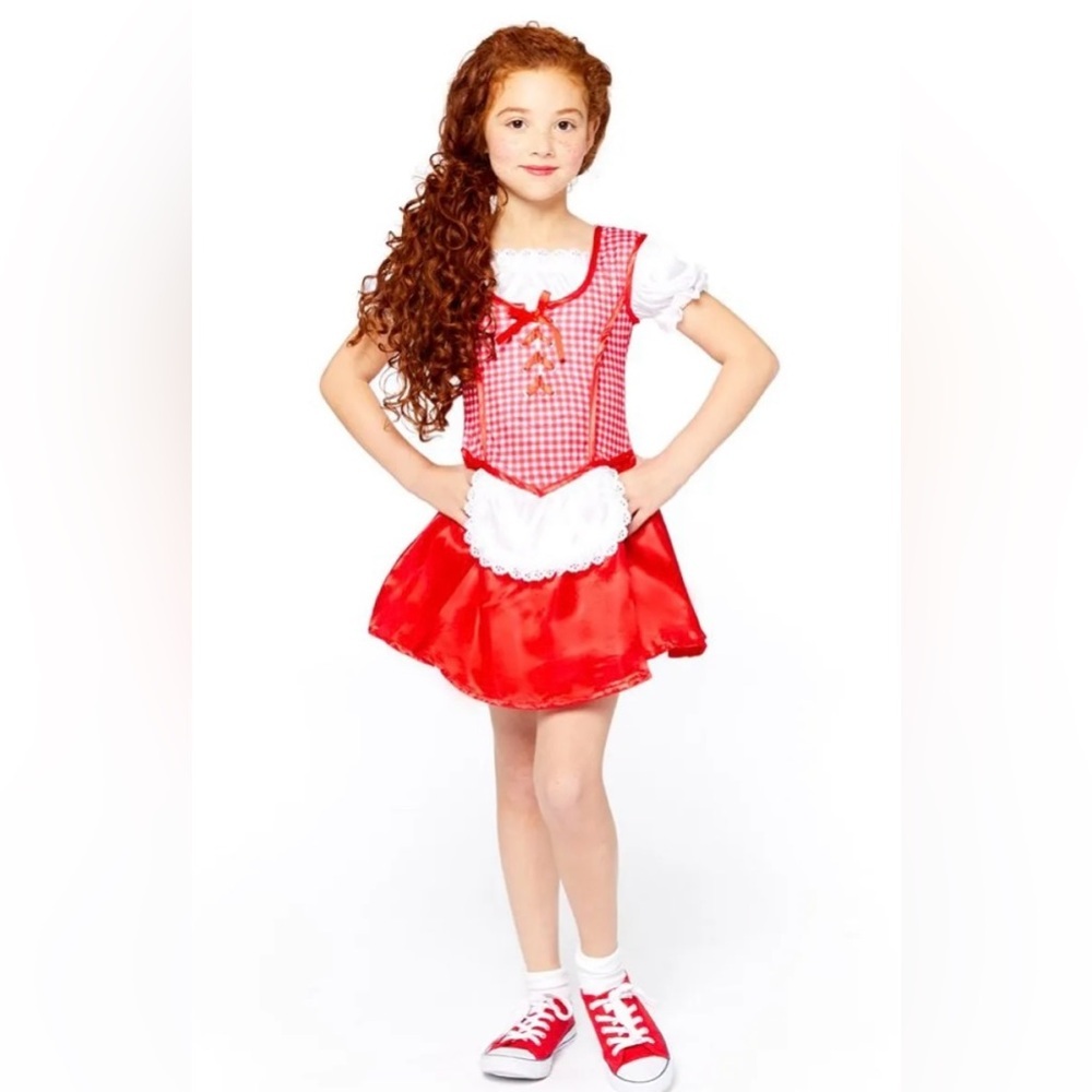 Costume little red riding hood girls size medium 8-10 halloween